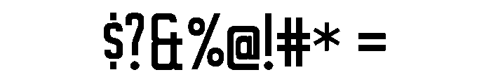 Grabstein Grotesk Font OTHER CHARS