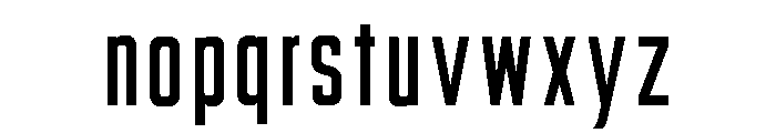 Grabstein Grotesk Font LOWERCASE