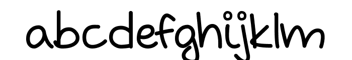 Grabstein HandSchrift Font LOWERCASE