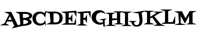 Grachi Font UPPERCASE