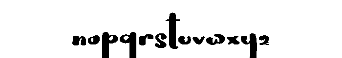 Gracia Font LOWERCASE