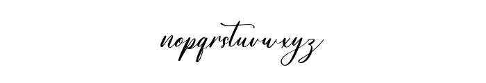Gradefully Beauttina DEMO VERSI Font LOWERCASE