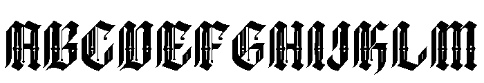 Gradley Font UPPERCASE
