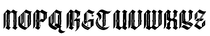 Gradley Font UPPERCASE
