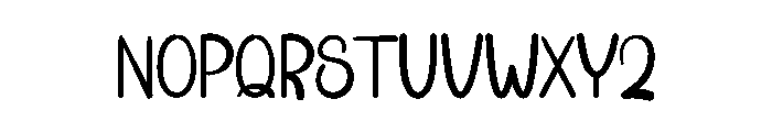 Graduate2 Font UPPERCASE