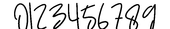 Graduation Font OTHER CHARS