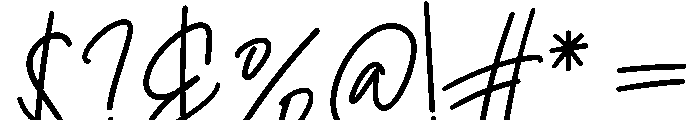 Graduation Font OTHER CHARS