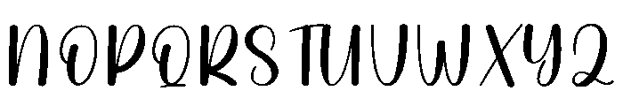Graduation1 Font UPPERCASE