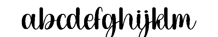 Graduation1 Font LOWERCASE