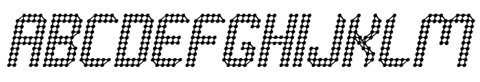 Grafeno St Italic Font UPPERCASE