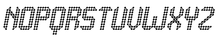 Grafeno St Italic Font UPPERCASE