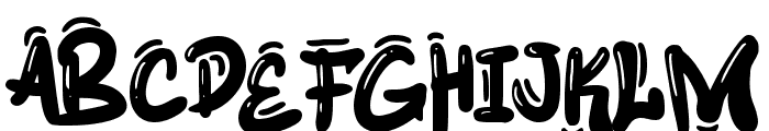 Graff Punks Font UPPERCASE