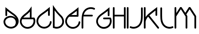 Graff Font LOWERCASE