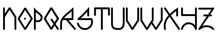 Graff Font LOWERCASE