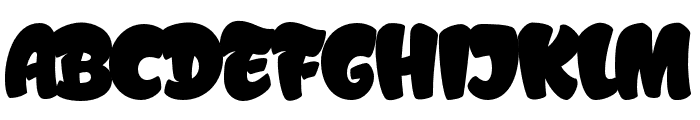 Graffismo-Regular Font UPPERCASE