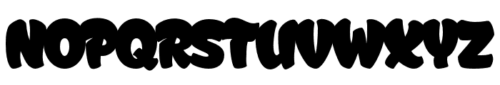 Graffismo-Regular Font UPPERCASE