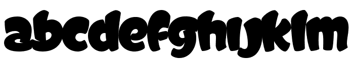 Graffismo-Regular Font LOWERCASE