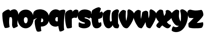 Graffismo-Regular Font LOWERCASE