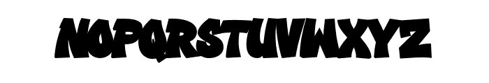 Graffiti Brandesh Regular Font LOWERCASE