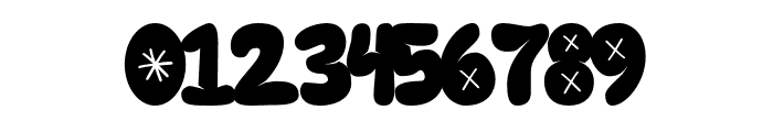 Graffiti Bubble - Demo Version Regular Font OTHER CHARS