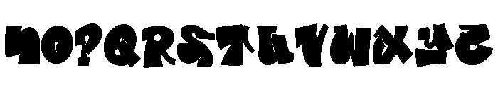 Graffiti Calle Az Regular Font LOWERCASE