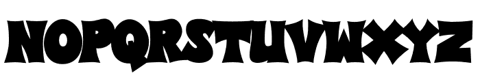 Graffiti Skater - Demo Version Regular Font UPPERCASE