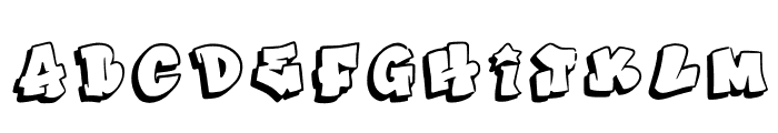 Graffiti Style Regular Font UPPERCASE