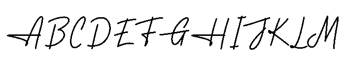 Graffiti1 Font UPPERCASE
