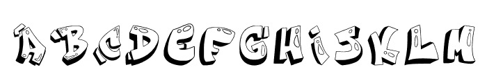 Graffiti_desiderium Regular Font UPPERCASE