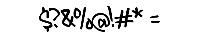 Graffitian Font OTHER CHARS