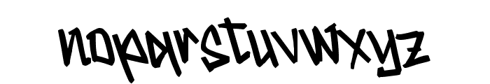 Graffitian Font LOWERCASE