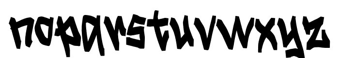 Graffsax Font LOWERCASE