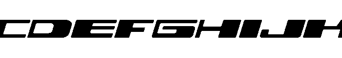 Grafmassa Oblique Font UPPERCASE