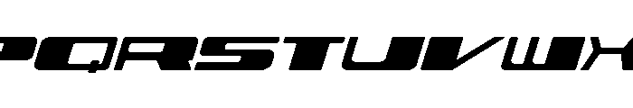 Grafmassa Oblique Font UPPERCASE
