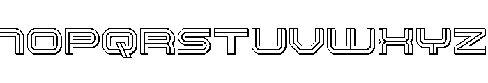 Gran Torino 3D Font LOWERCASE