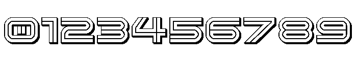 Gran Torino Deep 3D Font OTHER CHARS