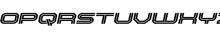 Gran Torino Expanded Italic Font LOWERCASE