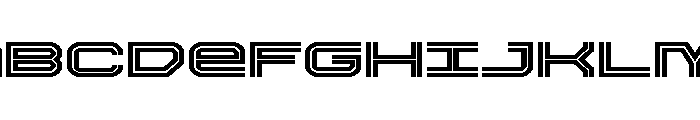 Gran Torino Expanded Font UPPERCASE