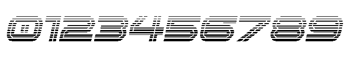 Gran Torino Gradient Italic Font OTHER CHARS