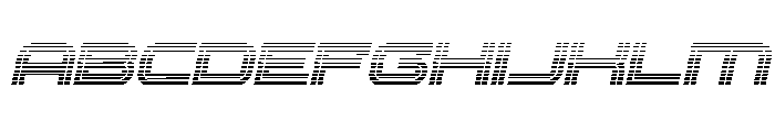 Gran Torino Gradient Italic FONT