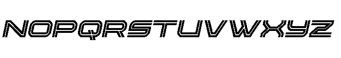 Gran Torino Italic Font UPPERCASE