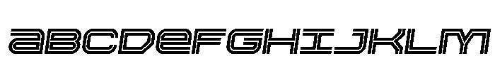 Gran Torino Semi-Italic Font UPPERCASE