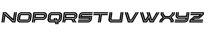 Gran Torino Semi-Italic Font UPPERCASE