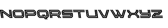 Gran Torino Semi-Leftalic Font UPPERCASE