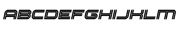 Gran Torino Spaced Italic FONT