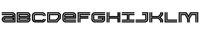 Gran Torino Spaced Font UPPERCASE