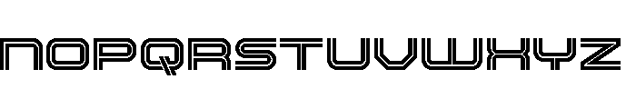 Gran Torino Spaced Font LOWERCASE