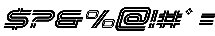 Gran Torino Super-Italic Font OTHER CHARS