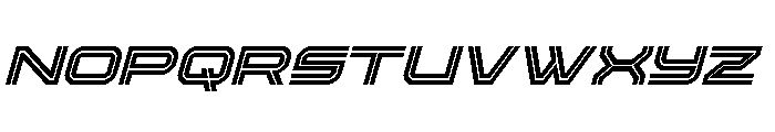Gran Torino Super-Italic Font UPPERCASE