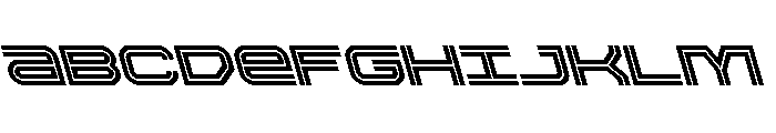Gran Torino Super-Leftalic Font UPPERCASE